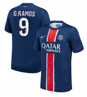 Paris Saint-Germain Goncalo Ramos #9 Hemmatröja 2024-25 Kortärmad